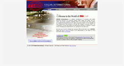 Desktop Screenshot of eridanltd.com